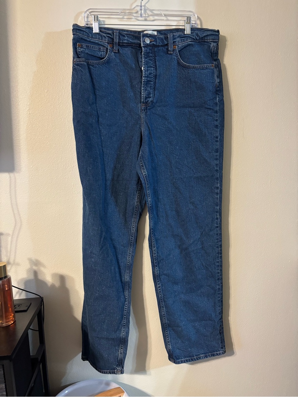 UNIVERSAL THREADS women’s Classic Dark Blue Straight Jeans